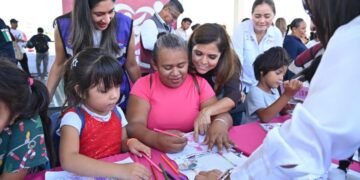 Encabeza Verónica Lezama jornada de convivencia en Playa del Carmen