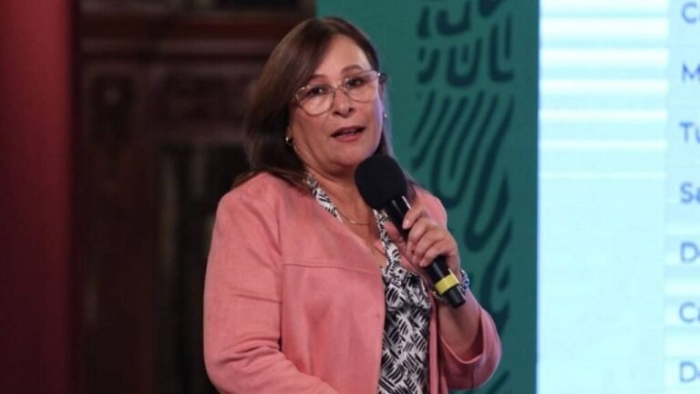 Veracruz bajo tensión: Rocío Nahle interviene ante bloqueos e incendio de transporte