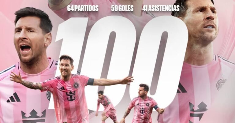 Messi redefine la MLS: Legado de 100 contribuciones forjado en tiempo récord