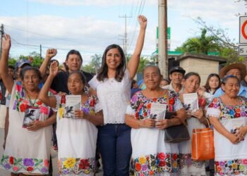 Celebra Marybel Villegas resolución del TEQROO sobre pueblos mayas
