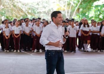 Participa Renán Sánchez Tajonar en arranque del programa “Prevención a Través de la Educación”