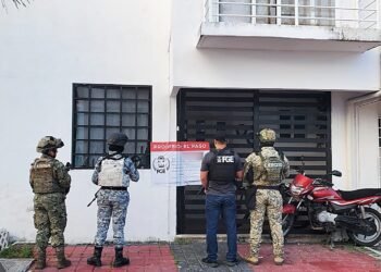 CATEOS SIMULTÁNEOS: Asegura FGE drogas, cámaras y electrodomésticos en Cancún, Isla Mujeres y Bacalar