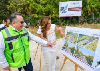 ISLA BLANCA: Anuncia Mara inicio de construcción de nueva carretera en Zona Continental