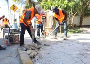 Inicia rehabilitación integral de la avenida Jesús Martínez Ross en Isla Mujeres