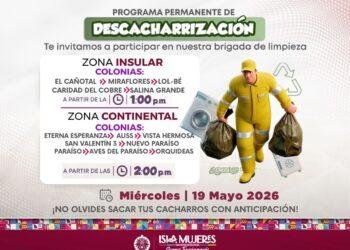 Anuncian jornada de descacharrización en Isla Mujeres 3 Anuncian jornada de descacharrización en Isla Mujeres