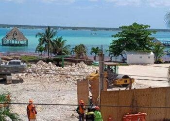 BACALAR: Reconstruirá Sedena muelle en Laguna de los Siete Colores