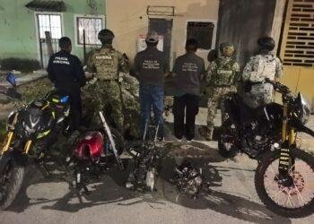 CATEO EN TIERRA MAYA: Aseguran motocicletas y piezas desvalijadas robadas (VIDEO) 1 CATEO EN TIERRA MAYA: Aseguran motocicletas y piezas desvalijadas robadas (VIDEO)
