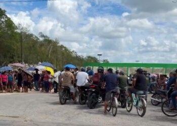 «QUEREMOS NUETRO LUGAR»: Realizan caravana para exigir reapertura de Chichén Itzá