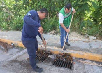 Refuerzan trabajos preventivos para prevenir encharcamientos en Isla Mujeres 1 Refuerzan trabajos preventivos para prevenir encharcamientos en Isla Mujeres