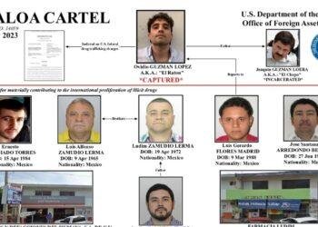EE. UU. desmantela red financiera y de fentanilo del Cártel de Sinaloa