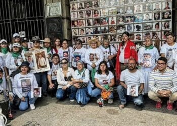 Madres de Morelos resignifican el 10 de mayo con Pasillo de la Verdad