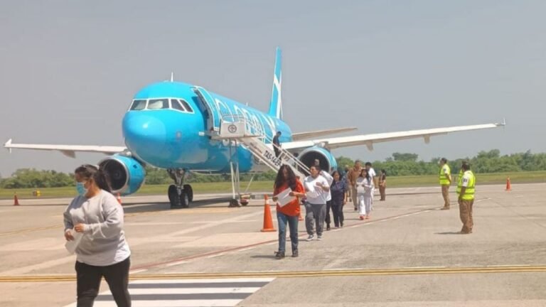 Repatriaciones aéreas disparan el desafío logístico en Chiapas