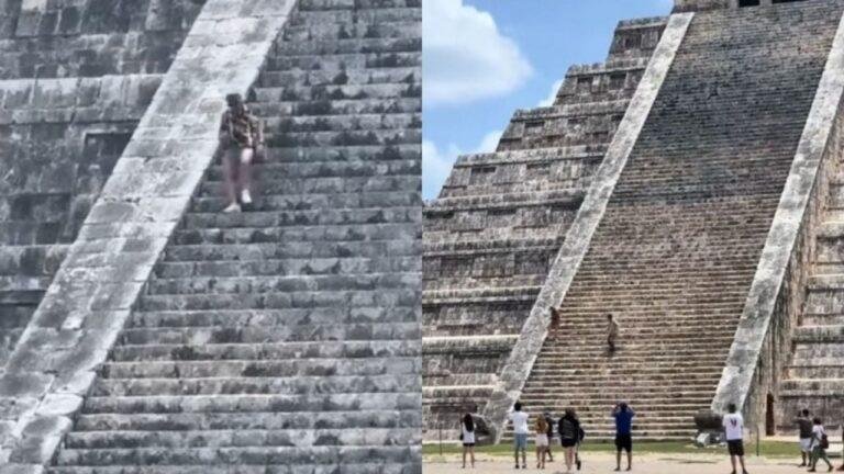 Escalada ilegal en Chichén Itzá fuerza al INAH a blindar patrimonio