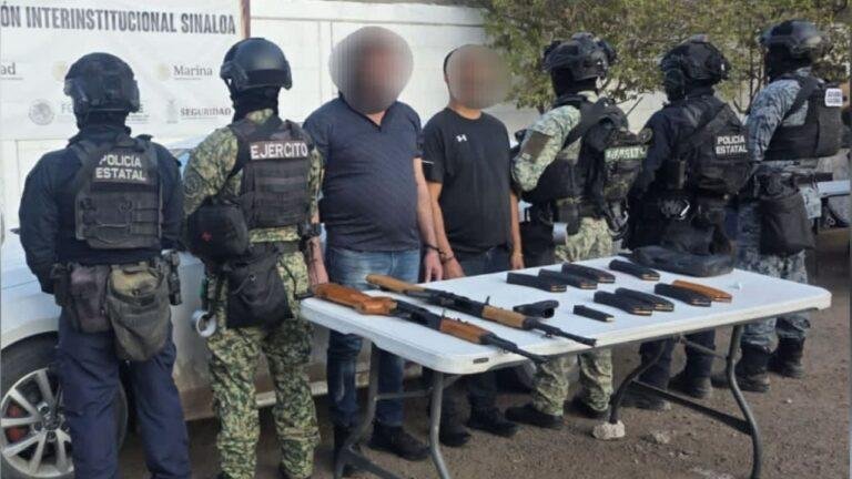 Culiacán: Despliegue federal detiene 10 tras agresión a Guardia Nacional