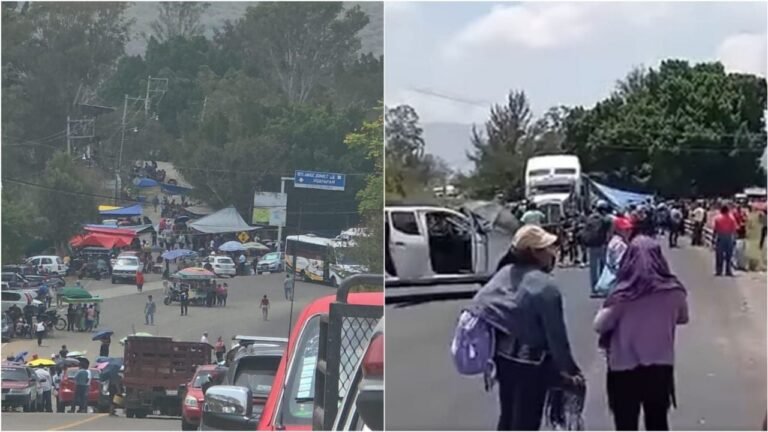 Oaxaca bajo cerco: bloqueos magisteriales detienen servicios esenciales
