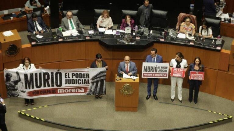 Senado extiende control judicial: elección a 2028 redefine poderes