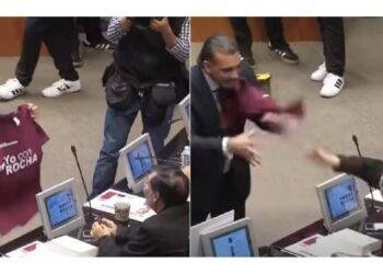 Riesgos políticos: la playera que sacudió el senado por Rocha Moya