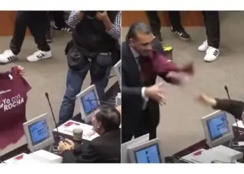 Riesgos políticos: la playera que sacudió el senado por Rocha Moya