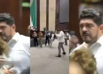 Zenyazen Escobar: de docente a legislador con altercado en San Lázaro