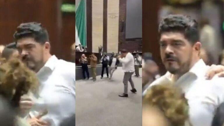 Zenyazen Escobar: de docente a legislador con altercado en San Lázaro