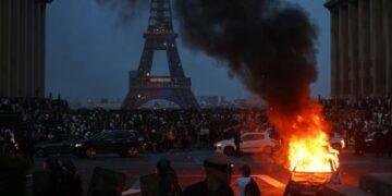 Violencia post-PSG: 336 arrestos oscurecen celebración en Francia