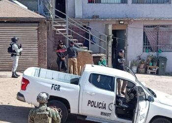 Marina libera 26 migrantes y desarticula base criminal en Tijuana