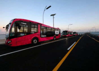 AVANZA MOBI: Continúan pruebas de ruta 27 en Puente Nichupté