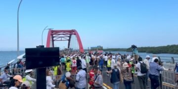 “SOCIAL RUN”: Cientos de personas estrenan el Puente  Nichupté