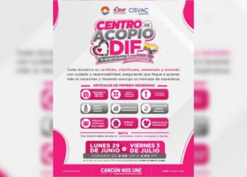 LLAMADO A LA SOLIDARIDAD: Abre DIF-BJ centro de acopio de ayuda para Venezuela
