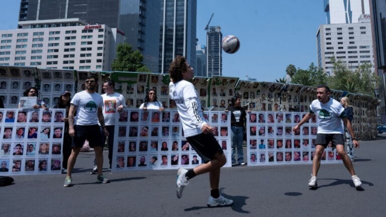 Colectivos desafían la narrativa oficial y exponen desapariciones en el Mundial