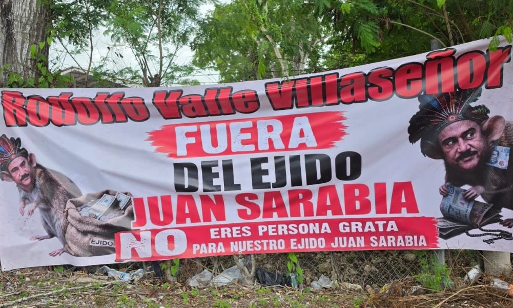 BUSCAN SU EXPULSIÓN: Acusan de despojo a ex líder ejidal de Juan Sarabia, OPB 1 DESPOJO2