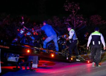 OPERATIVO CONTRA “RODADA”: Detienen a 91 personas y aseguran 104 motocicletas en Cancún