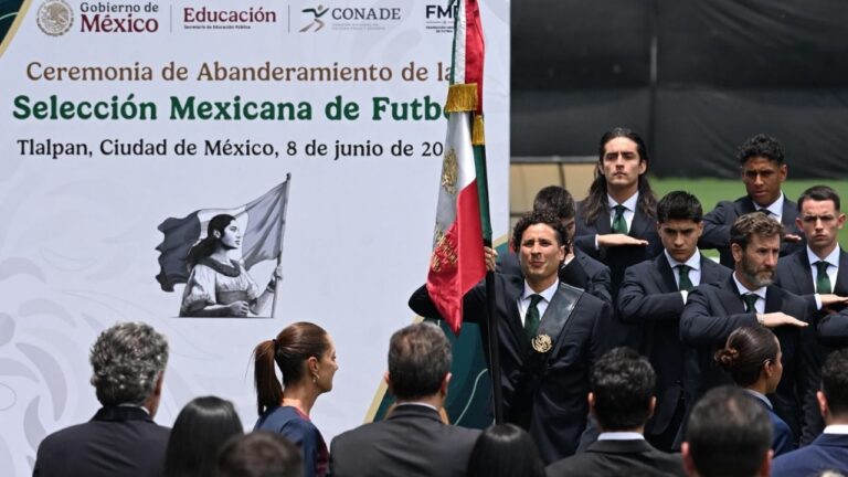 Sheinbaum abandera a México para la Copa del Mundo 2026