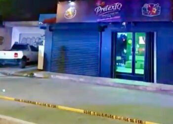 Disparan contra la fachada de un bar en Playa del Carmen