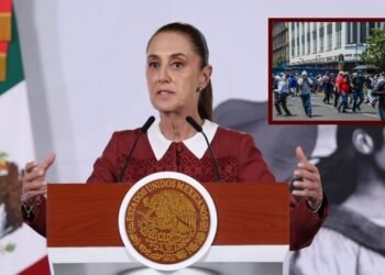 Sheinbaum alerta sobre provocación en protestas de la CNTE y activa diálogo 1 Sheinbaum alerta sobre provocación en protestas de la CNTE y activa diálogo