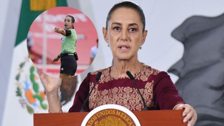 Sheinbaum: árbitras mexicanas en el Mundial simbolizan hito femenino
