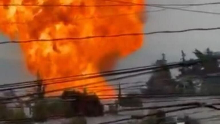 Estallido de pipas ilegales de gas paraliza Tepeaca