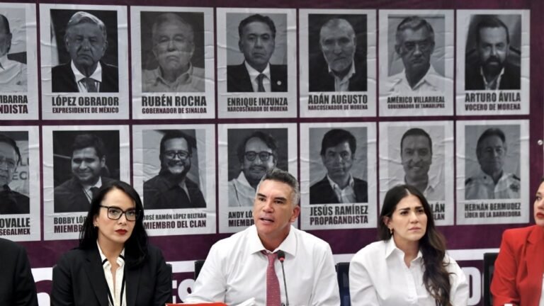 Alejandro Moreno desenmascara a AMLO como narcopresidente, clama cárcel