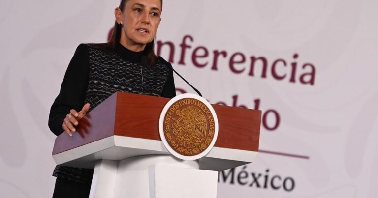 Cuestiona Sheinbaum secretismo de EU por huachicol fiscal