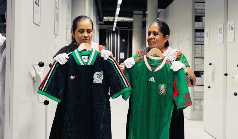 Explotación de patrimonio textil en Naupan por Adidas y aliados