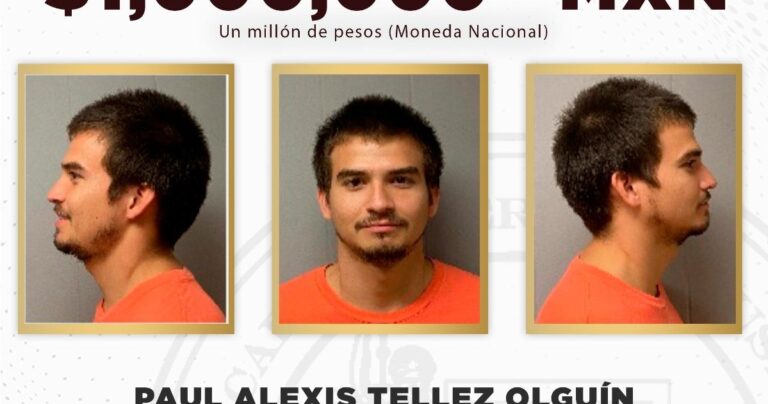 Fiscalía de Sonora ofrece un millón de pesos por tres reos fugados