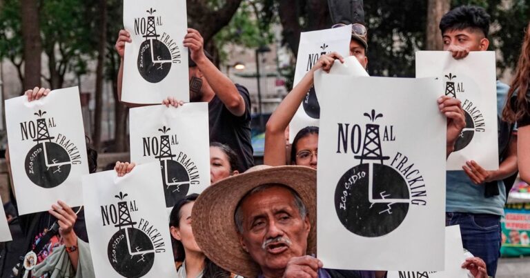 El fracking y la fractura social en el plan energético de Claudia Sheinbaum