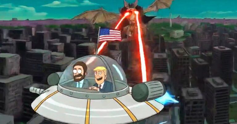 Casa Blanca adopta estética de Rick y Morty para difundir agenda de Trump