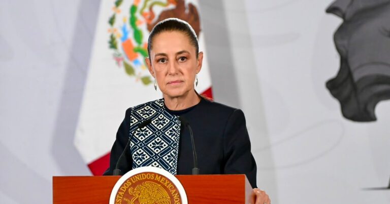 Claudia Sheinbaum rechaza confrontar al asesor de seguridad de Trump