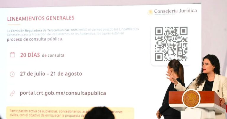 Gobierno de Claudia Sheinbaum impone sanciones a radio y televisión