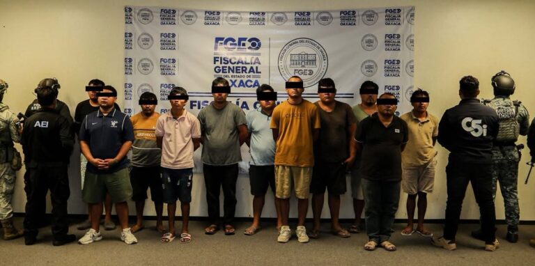 Desarticulan célula criminal en el Istmo tras capturar a 11 sujetos