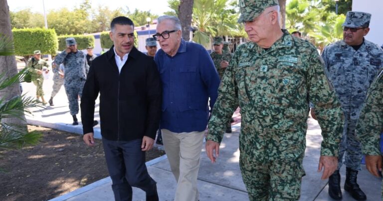 Gabinete de Seguridad desmiente refugio militar para Rubén Rocha Moya
