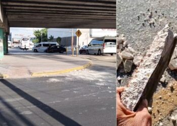 EXIGEN MANTENIMIENTO: Riesgo en bulevar Playa del Carmen por deterioro de puente vehicular