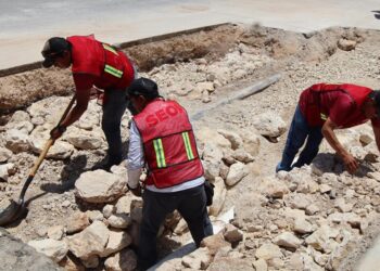 Destinan 5.5 mdp para rehabilitar desfondes en ocho colonias de Chetumal