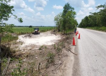 SEOP inicia trabajos previos para reparar tramo dañado de la carretera Ucum-La Unión